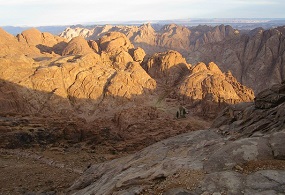 Die Gesetzgebung am Sinai